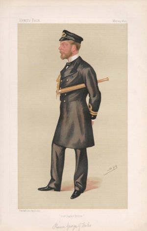 HM King George V in Henry Poole bespoke uniform frock coat, 1928