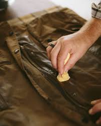 Barbour Border-length wax jacket in open countryside