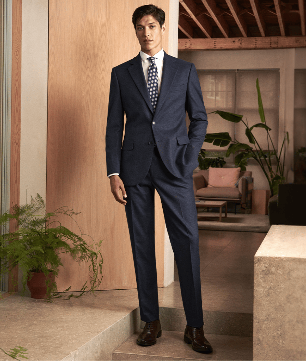 The correct amount of suit for a business trip