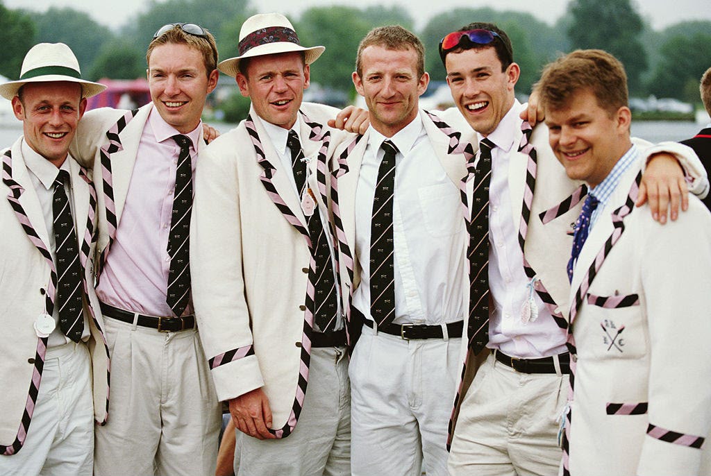 Henley Royal Regatta — rowing club blazers, worn and earned