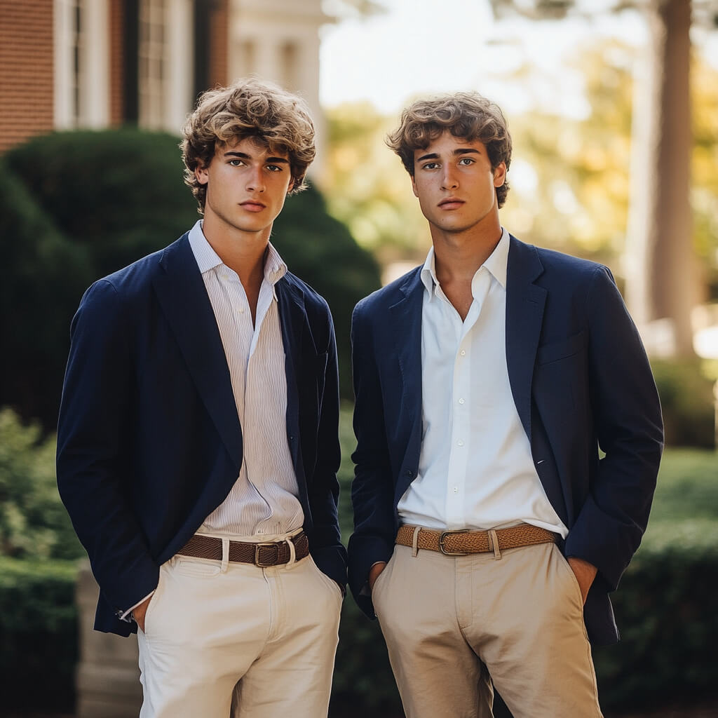 Oxford button-down collar roll — the worn-in quality that is not manufactured distress